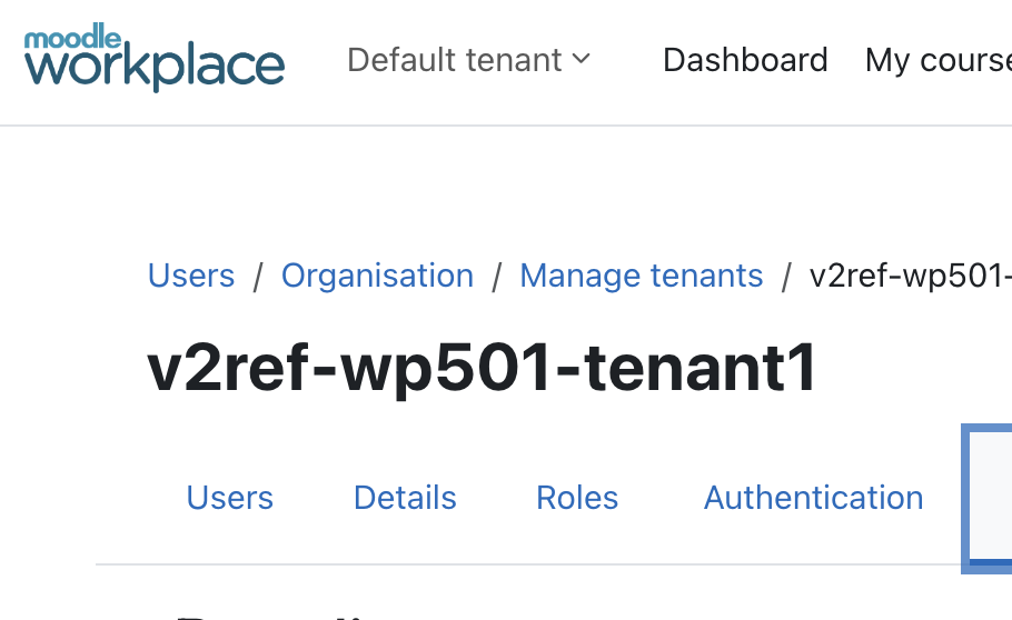 V2Ref WP501 Tenant1